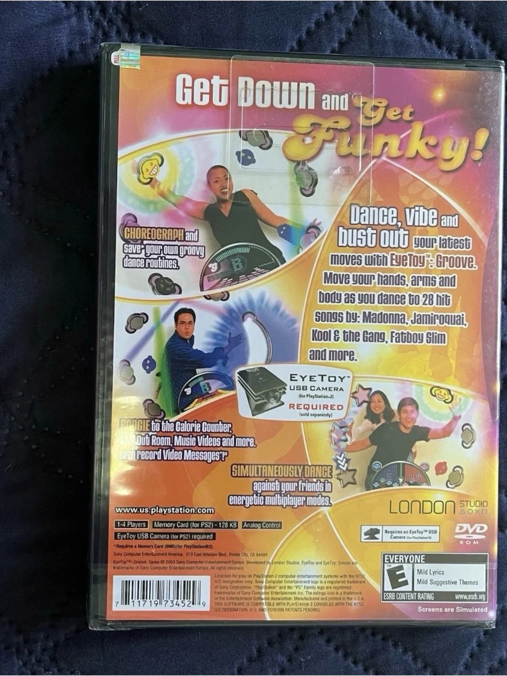 EyeToy: Groove Sony PlayStation 2 BRAND NEW SEALED